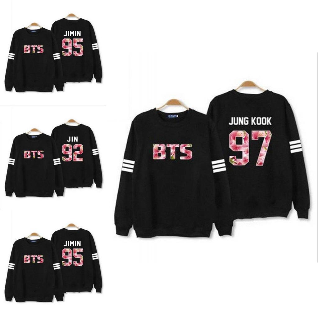 Bts in Bloom Kpop Jumper Kapuzenpullover Sweatshirt Hoodie Pullover Kostüme