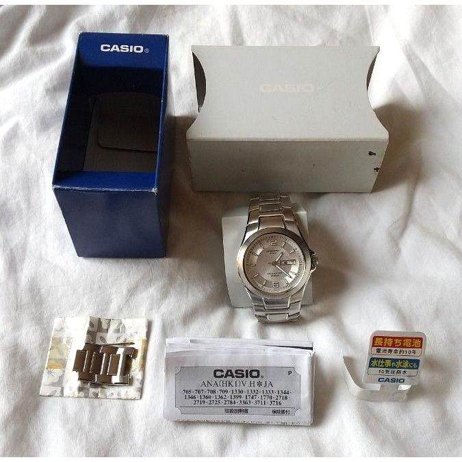 Watch CASIO Casio ARGENT 10YEAR BATTERY Men s ARG-115 Working item