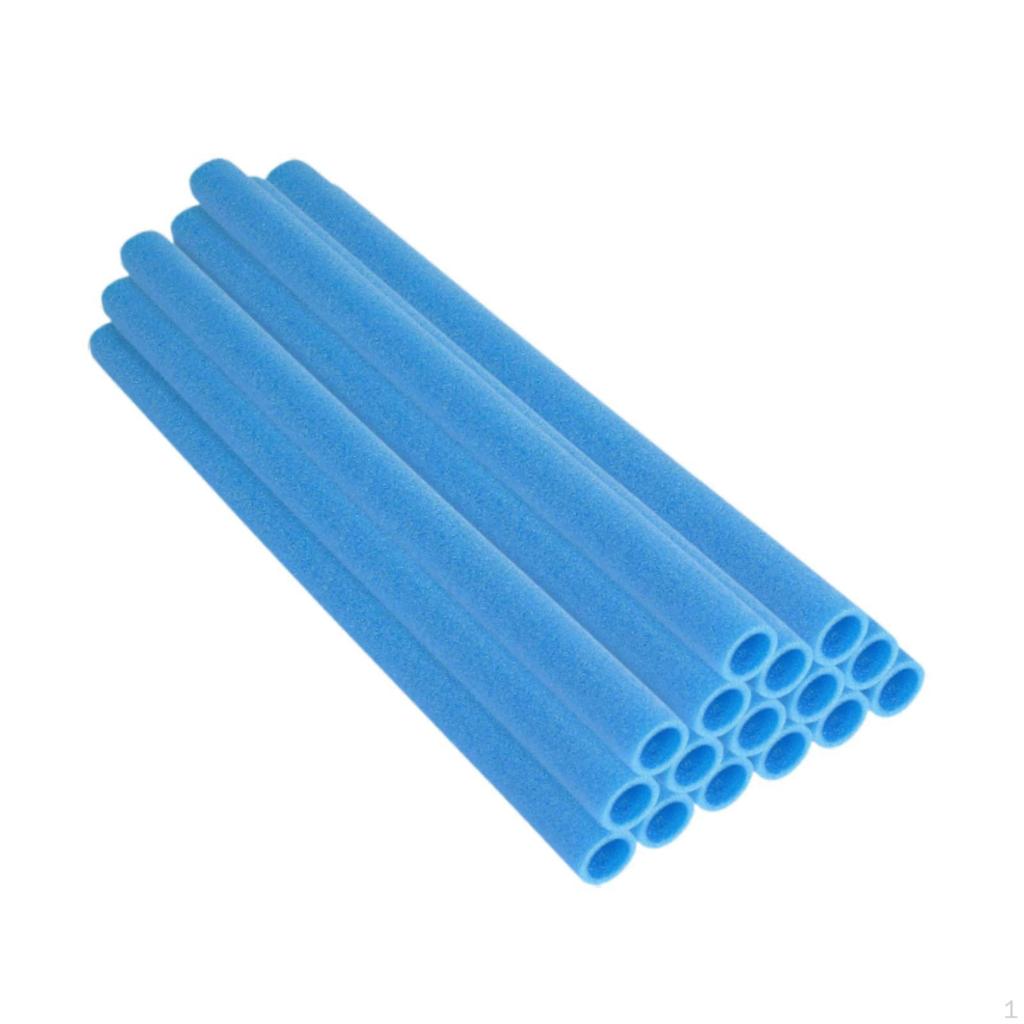 12 Pieces Trampoline Pole Foam Sleeves ,Trampoline Poles Covers, Soft ,Lightweight ,Protection