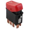 Easy to Install Hazard Flasher Warning Light Switch 0055459224 for Car Ensures Timely Warning Signals During Emergencies