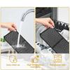 Nonstick Air Fryers Silicone Splatter Shield with Enhancing Airflows Design Reusable Dishwasher Safe Kitchen Supplies