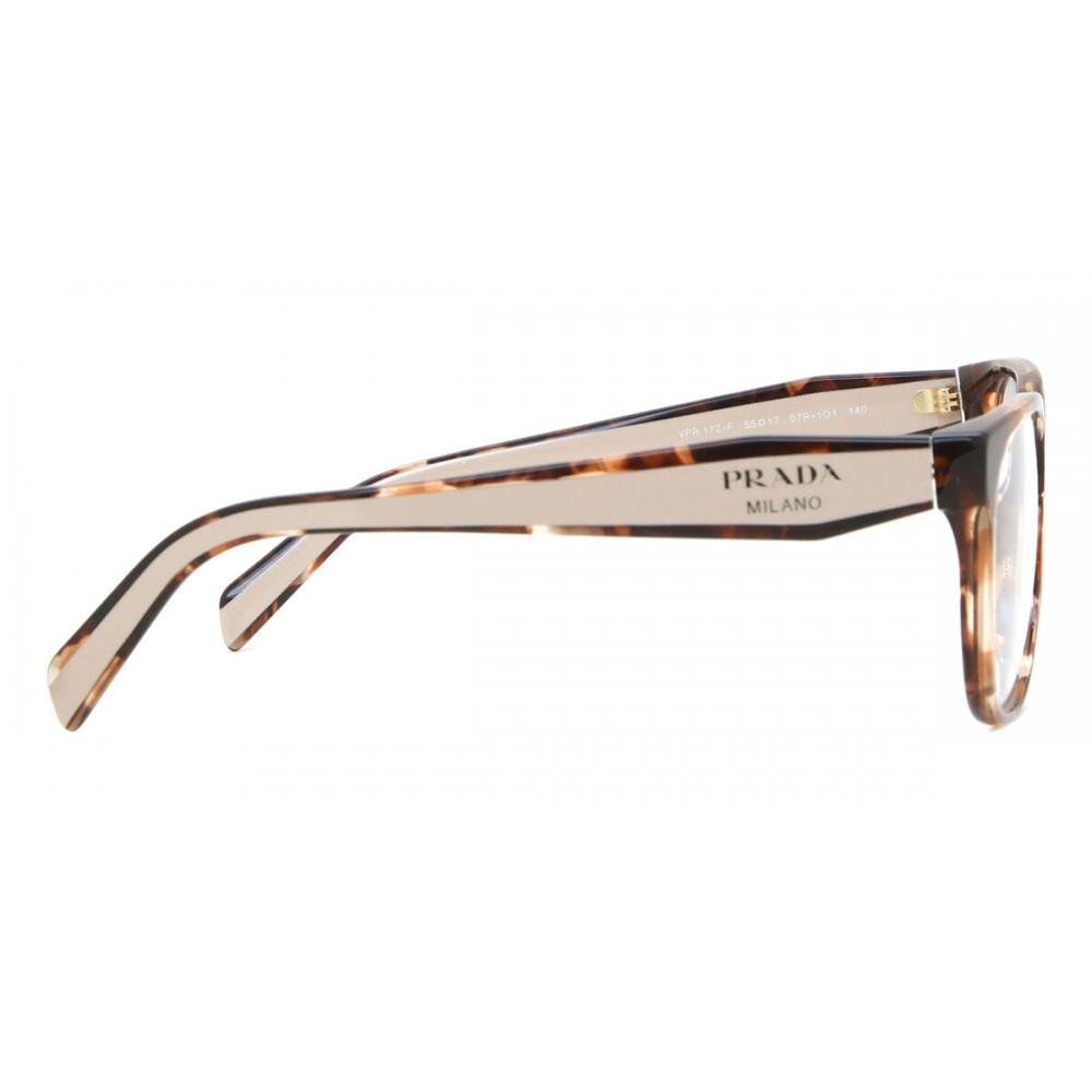 Prada Pr 17zvf Asian Fit 07r1o1 Women Eyeglasses