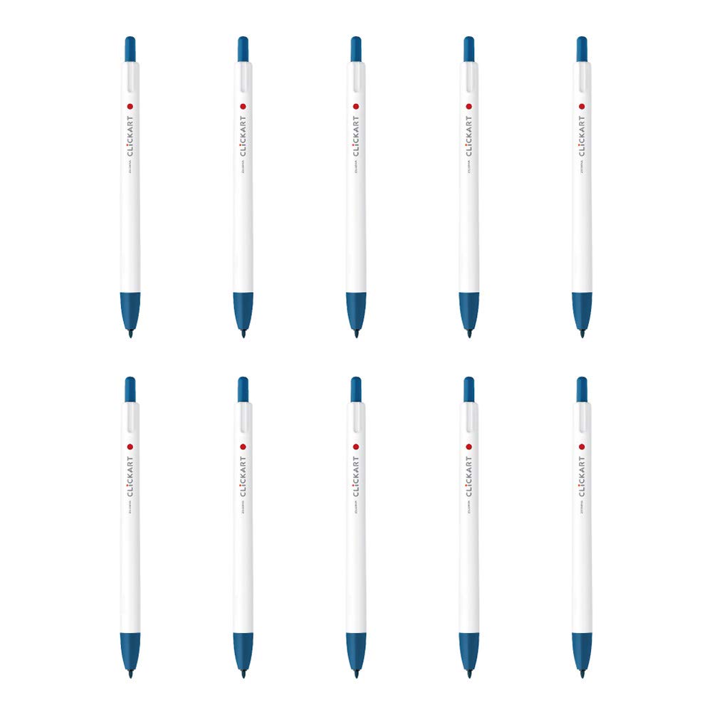 

ZEBRA pen Clickart Smoky Blue 10 pieces water-based B-WYSS22-SMB