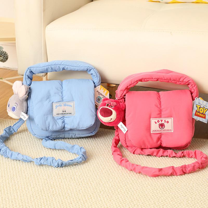 Zootopia Judy Hopps Nick Wilde Plush Single Shoulder Crossbody Bag Gift Cartoon