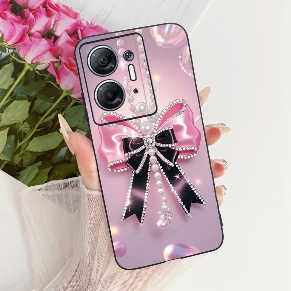 Phone Case For Infinix Hot 30 5G Cover X6832 Cute Cat Fashion Funny Painted Bumper For Infinix Hot30 5G Casing