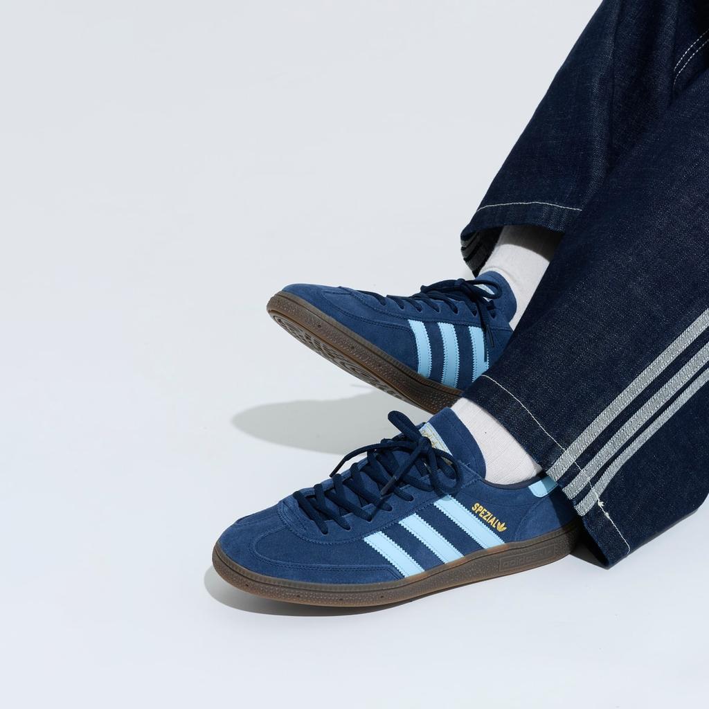 adidas Handball Spezial BD7633 Unisex Originals Sneakers Collegiate Navy / Clear Sky / Gum