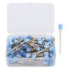 100pcs Nail Drill Bit Cleaning Brush Nail Dust Brush Cleaner Manicure Tool Accessory