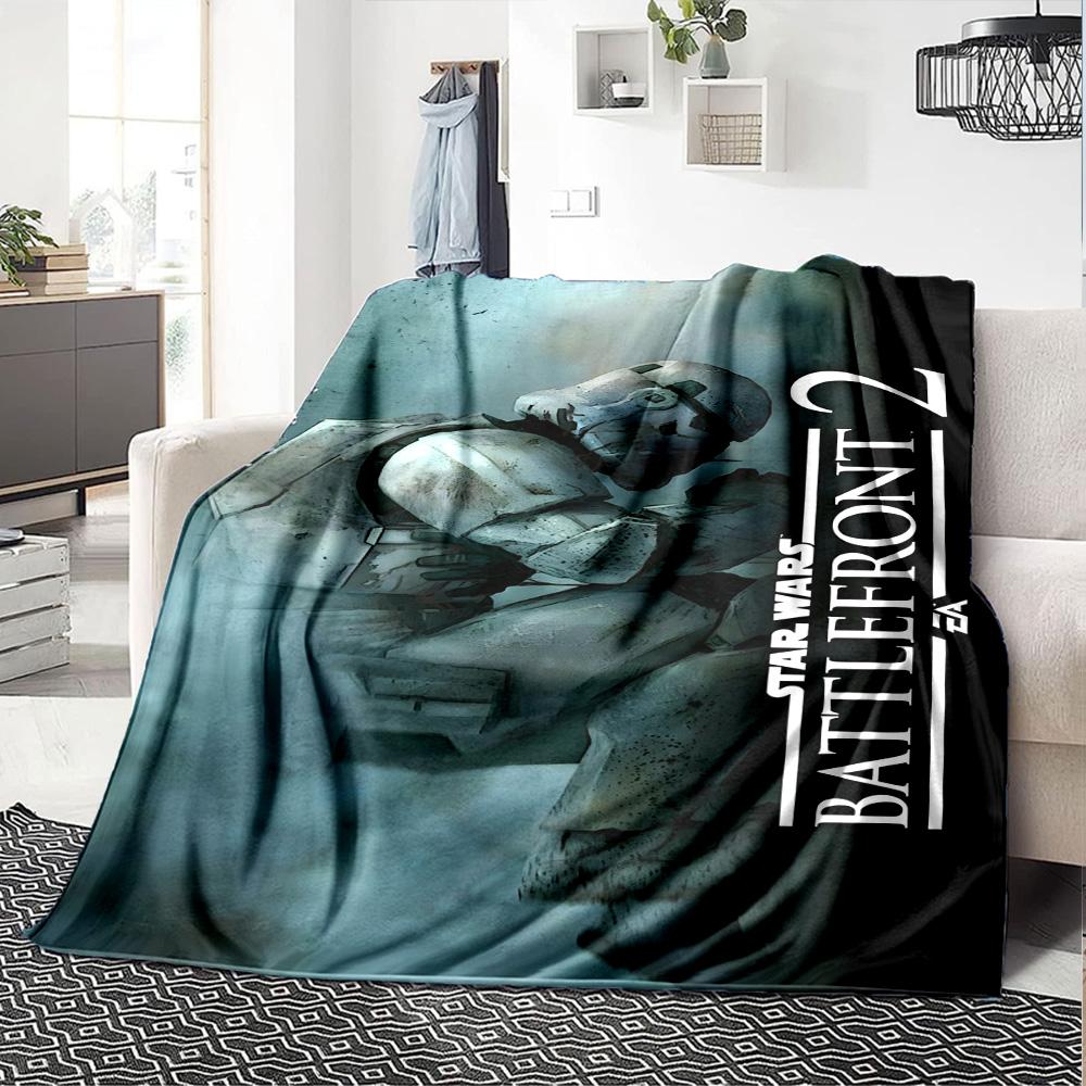 Star Wars Blanket Soft Warm Cozy Great for Office Chair Bed All-Season Use Stylish Decor Gift for Travel Home Birthdays