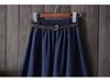 College Style A-line Skirt with Belt - Versatile, Mid-length, Summer Skirt for Women