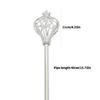 Sparkling Crystal Crown Wand Costume Accessory For Cosplay Enthusiasts Pageant Competitions