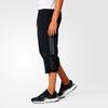 Adidas Retro American Mid-Waist Quick-Dry Casual Knit Sports Pants Men Bottoms Black BK0982