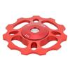 CNC Aluminium Alloy Bike Ceramic Bearing Guide Wheel Rear Derailleur Pulley for Mountain Bicyclered 11T
