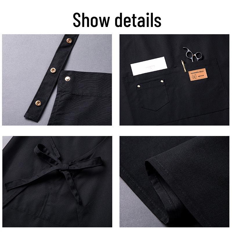 Waterproof & Oil-Proof Logo Apron - Stain-Resistant, High-Aesthetic Value, Perfect for Household Use