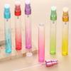 10ml Gradient Color Glass Perfume Spray Bottle Cosmetic Dispenser Empty Sub-bottle Potable Cosmetics Sample Refillable Bottles