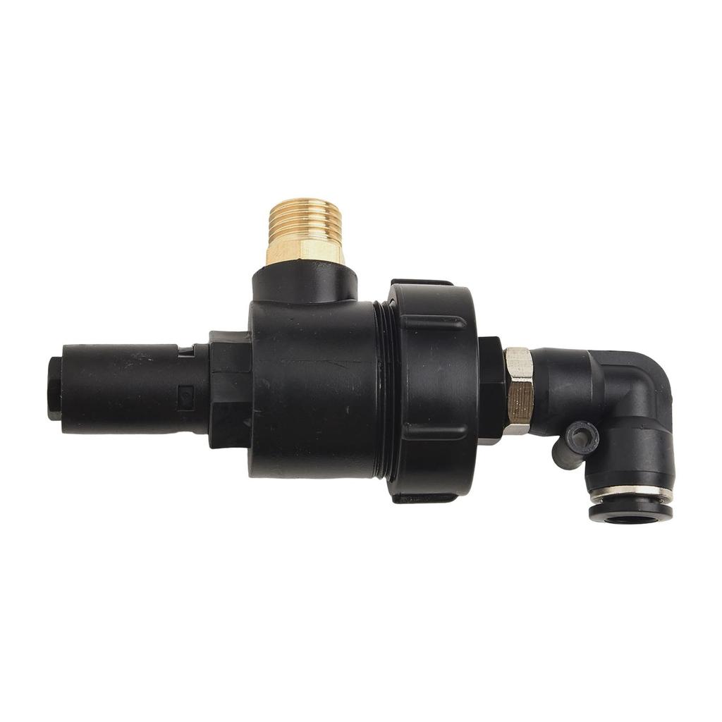 Tire Changer Cylinder Accessory Quick Single Way Exhaust Elbow Valve Tyre Repair