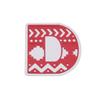 Capital Letter D Frame Metal Silvery Stencil Embossing Cutting Dies For Diy Scrapbooking Paper Album Cards Making
