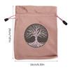 Drawstring Dices Pouch Astrolabes Divinations Tarots Bag Board Game Mini Velvet Jewelry Packaging Storage Pouch Gift Bag