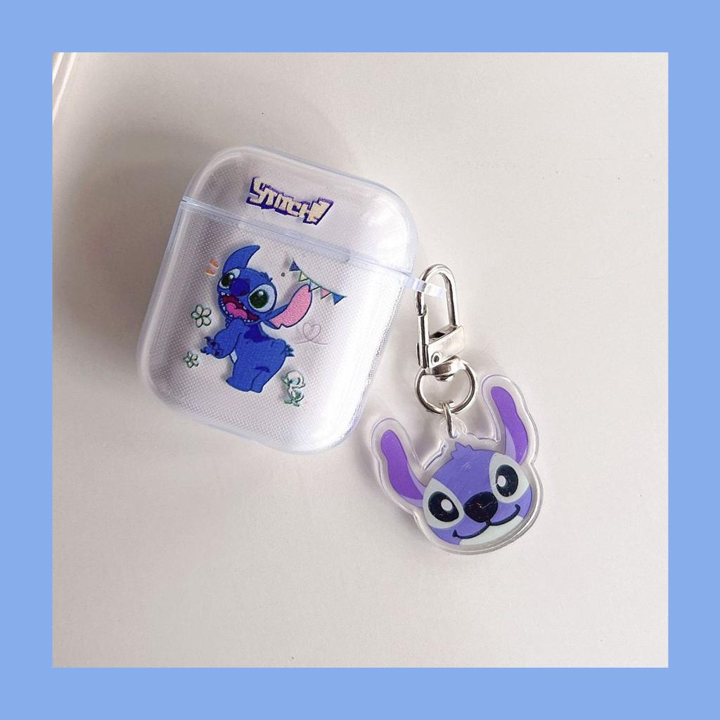Cartoon AirPods1/1st generation Apple earphone case Pro1st generation Bluetooth earphone case Transparent earphone case Soft