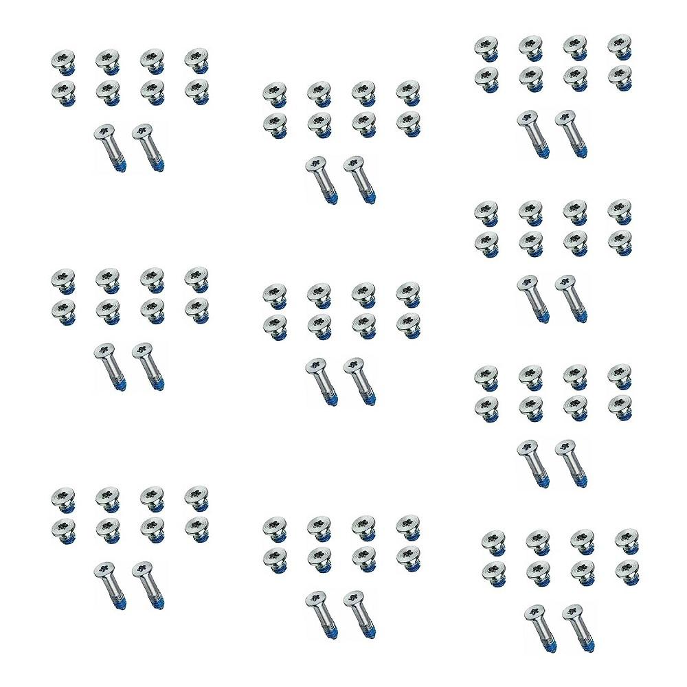 10 Sets ( 100Pcs) Bottom Case Screws for MacBook Air 11" 13