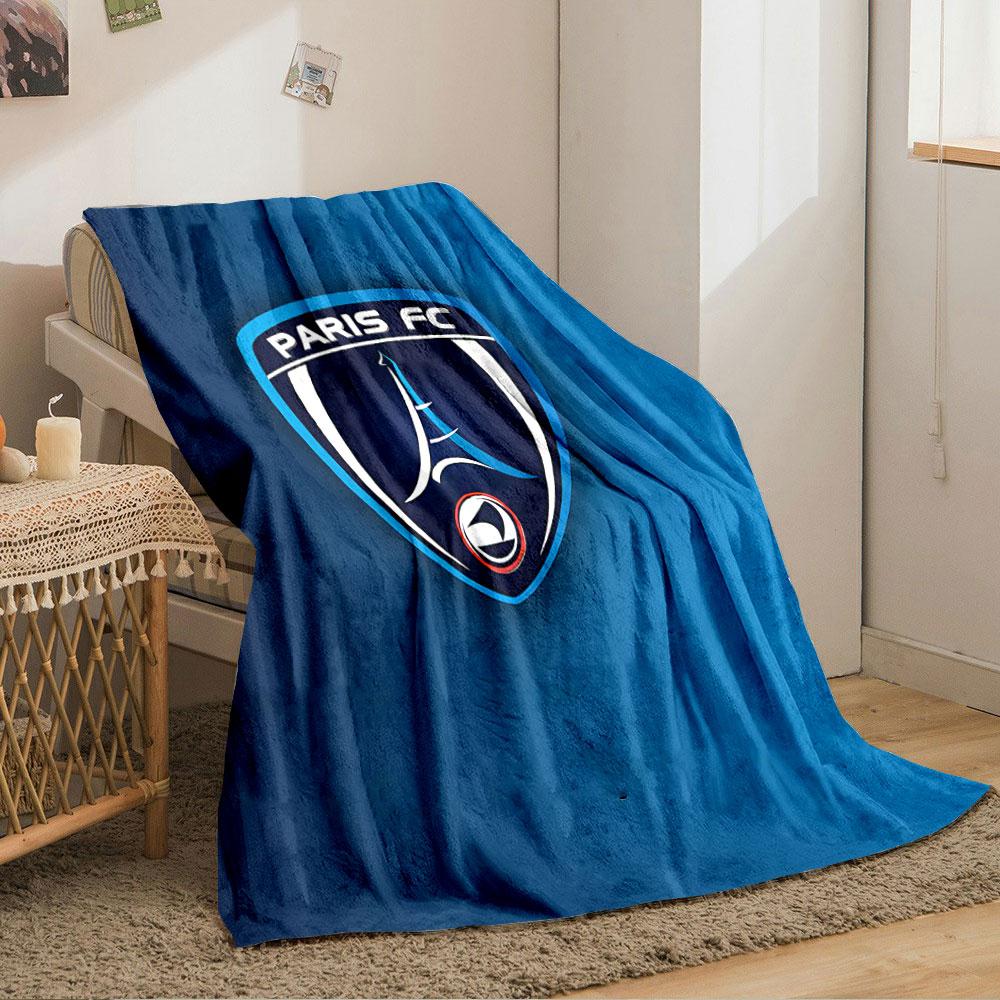 Paris FC Logo Blanket for all seasons blanket lunch break throw gift