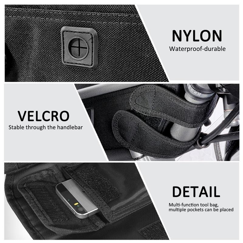 For BMW R1200GS R1250GS ADV F700GS F750GS F800GS F900XR F900R Bag Modern Waterproof Motorcycle Handlebar Travel Navigation Bag