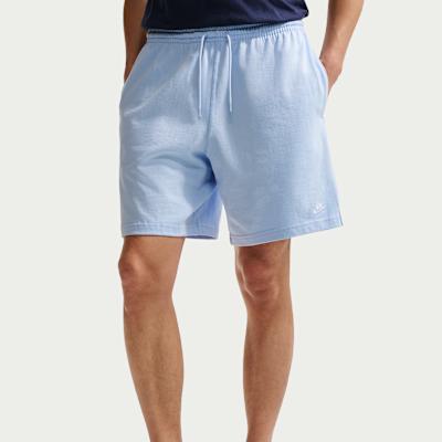 Nike Club Casual Shorts Men's Hydrogen Blue/White Moderate
