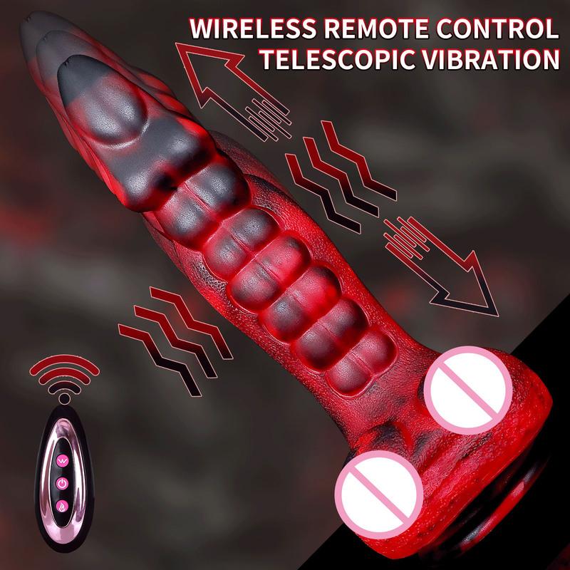 Anal Dildos Vibradror Femenino Dragon Penis Silicone Realistic Dildos Sext Toy For Women Heating/Stretching/Vibration Sex Shop