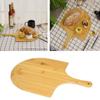 Smooth Long Handle Wooden Pizza Paddle Nonstick Bamboo Pizza Cutting Board Pizza Peel  Baking Tool