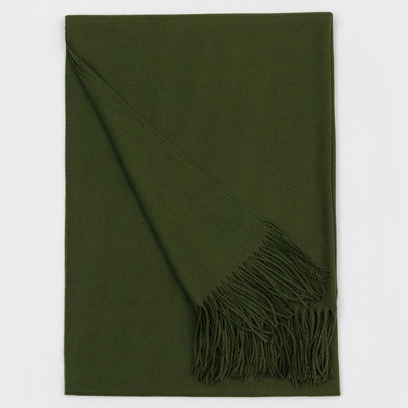 RECLOW MILD Plain Muffler KHAKI