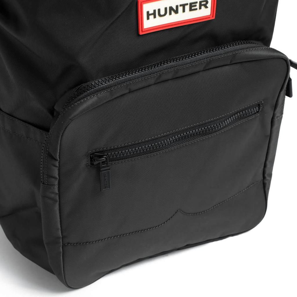 Hunter Nylon Pioneer Top Clip HUNTER BLK Backpack, Black, UBB1204KBM,