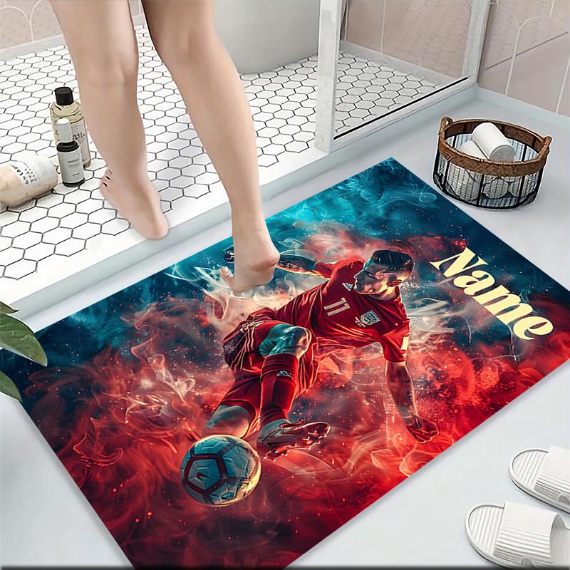 Custom Name Unicorn Fantasy Adventure Carpet Rug Customizable Soft Washable Anti-Slip Home Living Room Sofa Mats Personalized Rug. 0909180