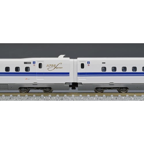 TOMYTEC TOMIX N Gauge JR N700 Series N700S Tokaido/Sanyo Shinkansen Basic Set, 4 Cars, 98424, White Model Train