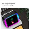 Smart Alarm Clock Bluetooth Speaker Weather Display Night Light Music Stories Player Photo Frame Perfect Gift Bluetooth APP
