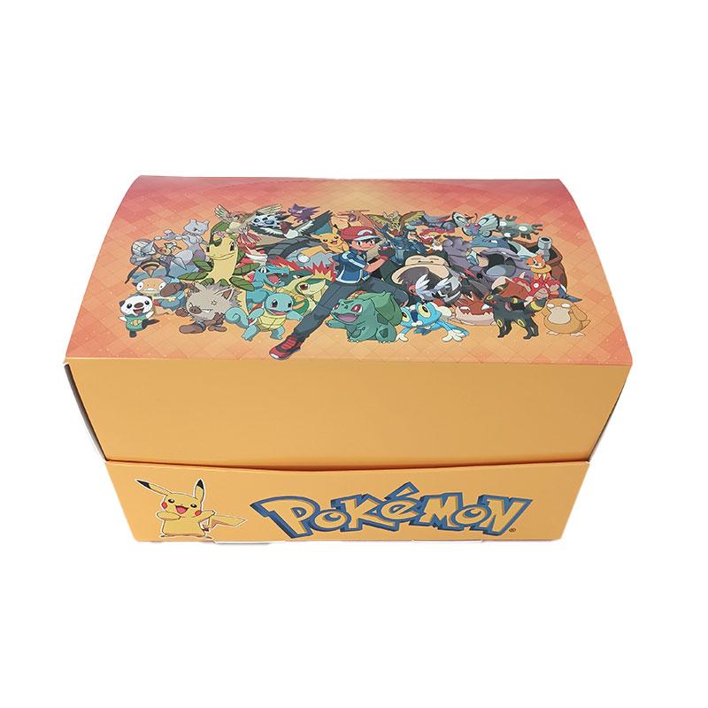 Anime Pokemon Figuren Überraschungsbox Pikachu Figur mit Karte Spielzeug Weihnachten Halloween PVC Puppen Anhänger für Kinder Geschenke