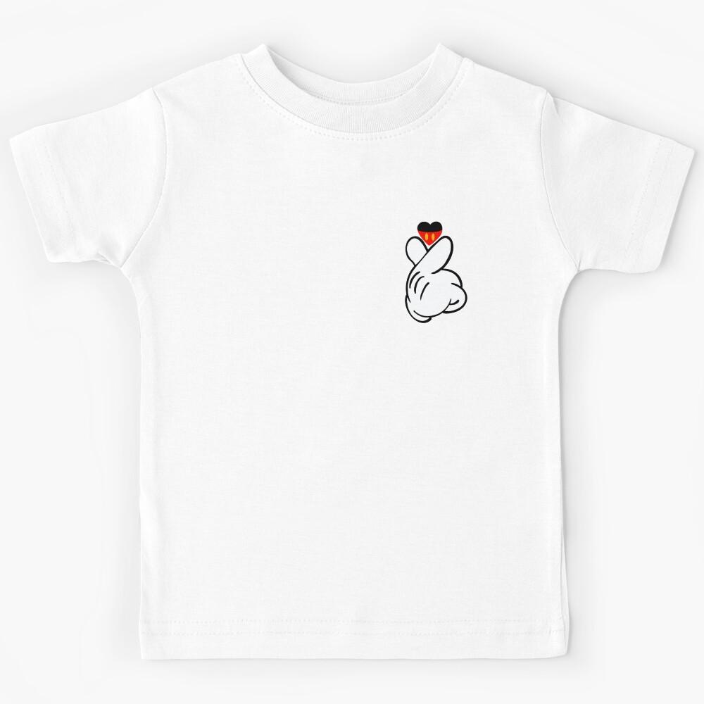 Mickey Mouse K-Pop Heart Kids T-Shirt 160