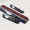 For Renault CAPTUR KAPTUR E-TECH 2014-2022 2023 Accessory Stainless Car Door Sill Scuff Kick Plate Protector Trim Cover