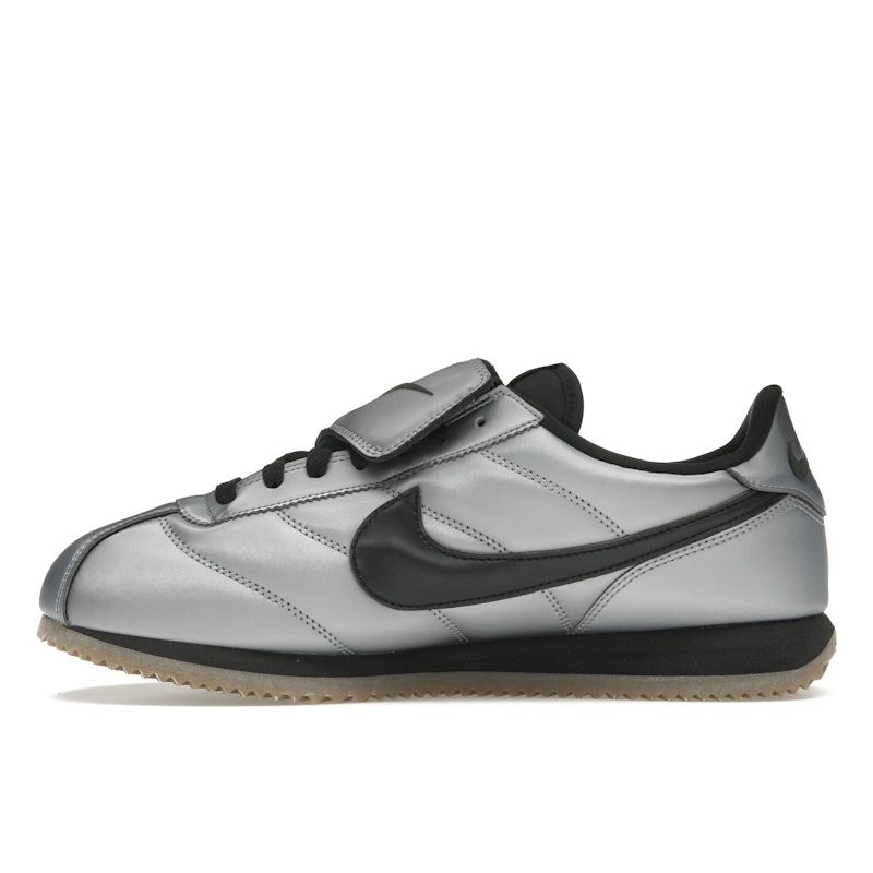 Nike Cortez Leather SE Tiempo Pack - Metallic Cool Grey Unisex Sneakers Black Gum-Dark-Brown HQ3490-099