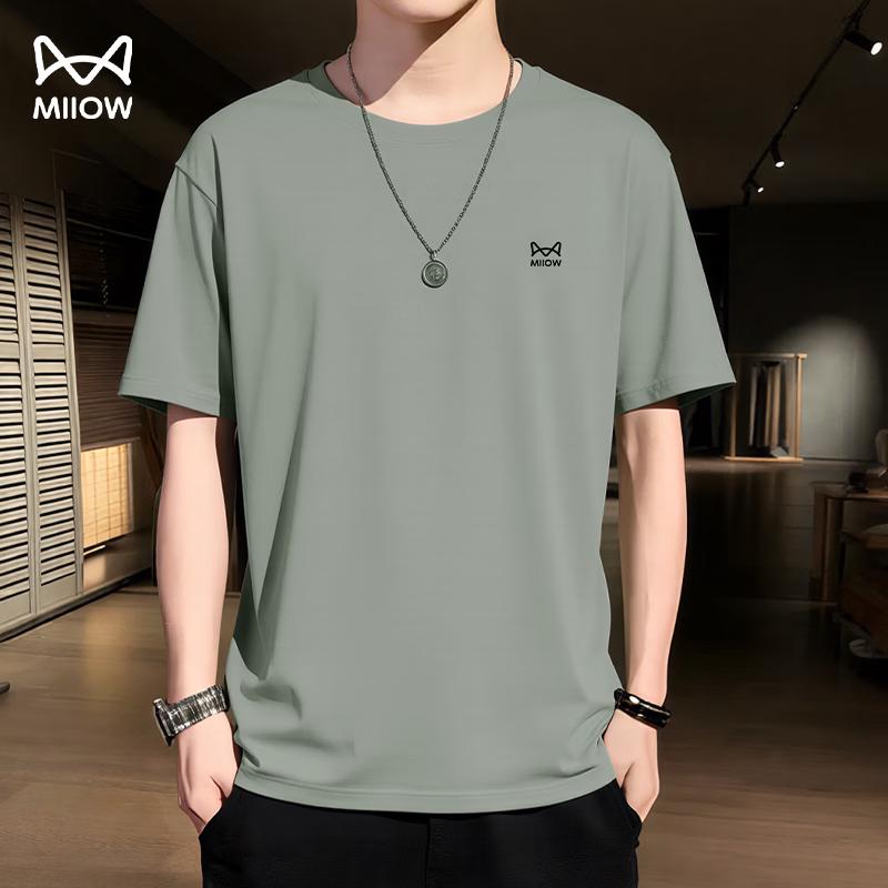 MiiOW Men s Quick Dry Short Sleeve Sports T-Shirt 2XL 1490₽