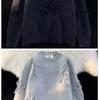 Men's Retro Japanese Style Round Neck Sweater in Autumn/Winter Trendy High Street Fashion.