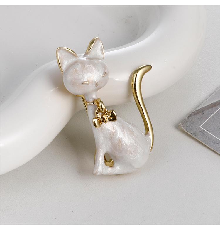 

Креативная и модная персонализированная брошь-котенок