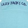 Lazy Jacks Womens/Ladies Pique Button Neck Sweatshirt