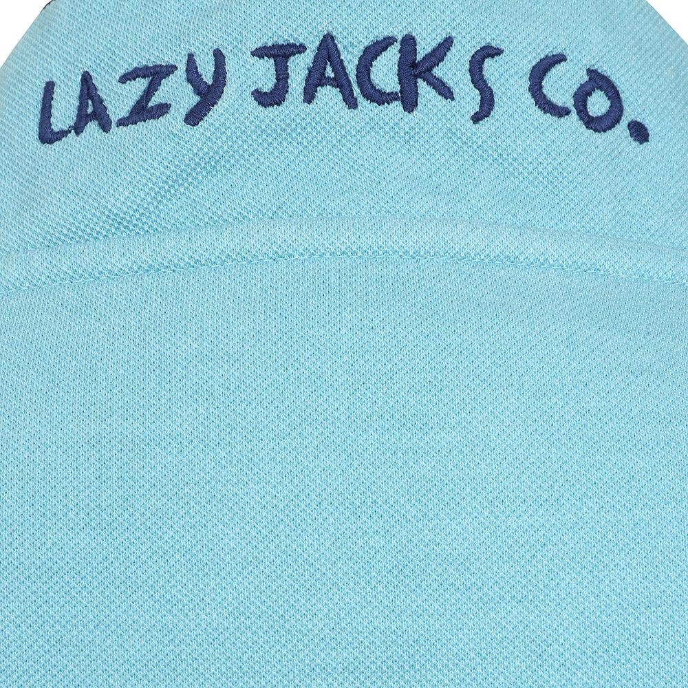 Lazy Jacks Womens/Ladies Pique Button Neck Sweatshirt