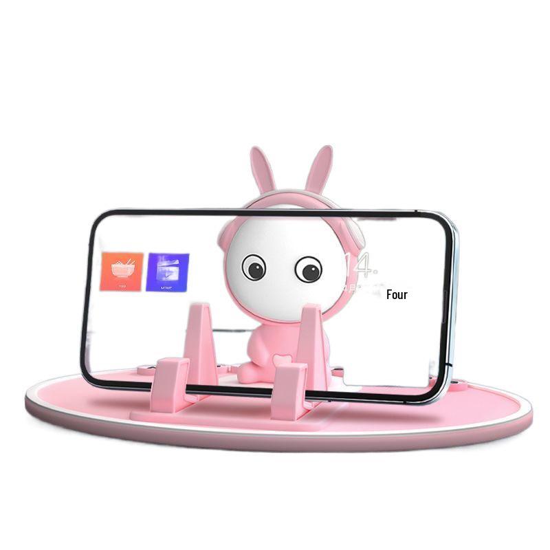 Kreslený držák na telefon na palubní desku auta - Multifunkční držák pro podporu navigace