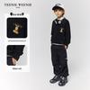 Teenie Weenie Kids Bear Graphic Long Sleeve T-Shirt