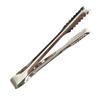 304 Stainless Steel Anti-slip Ice Tongs (10-Pack)