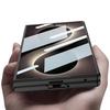 Hand Feel Casing For Samsung Galaxy Z Fold 8 Wide Case Protective with Front film Metal Feel Mobile Phone Back Cover