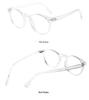 Retro Unisex Round Frame Blue Light Blocking Glasses