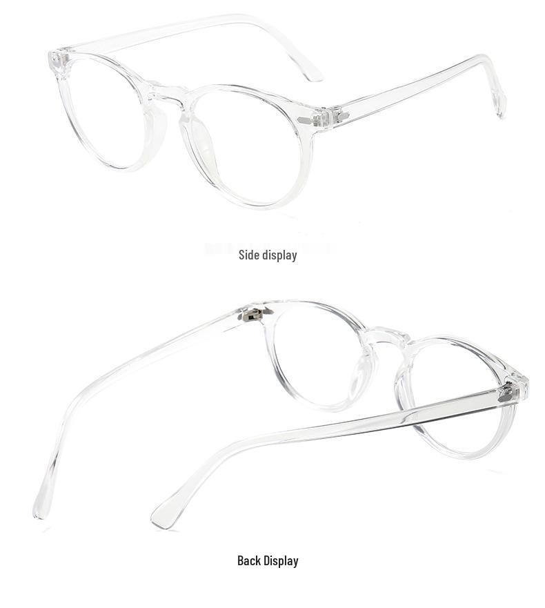 Retro Unisex Round Frame Blue Light Blocking Glasses