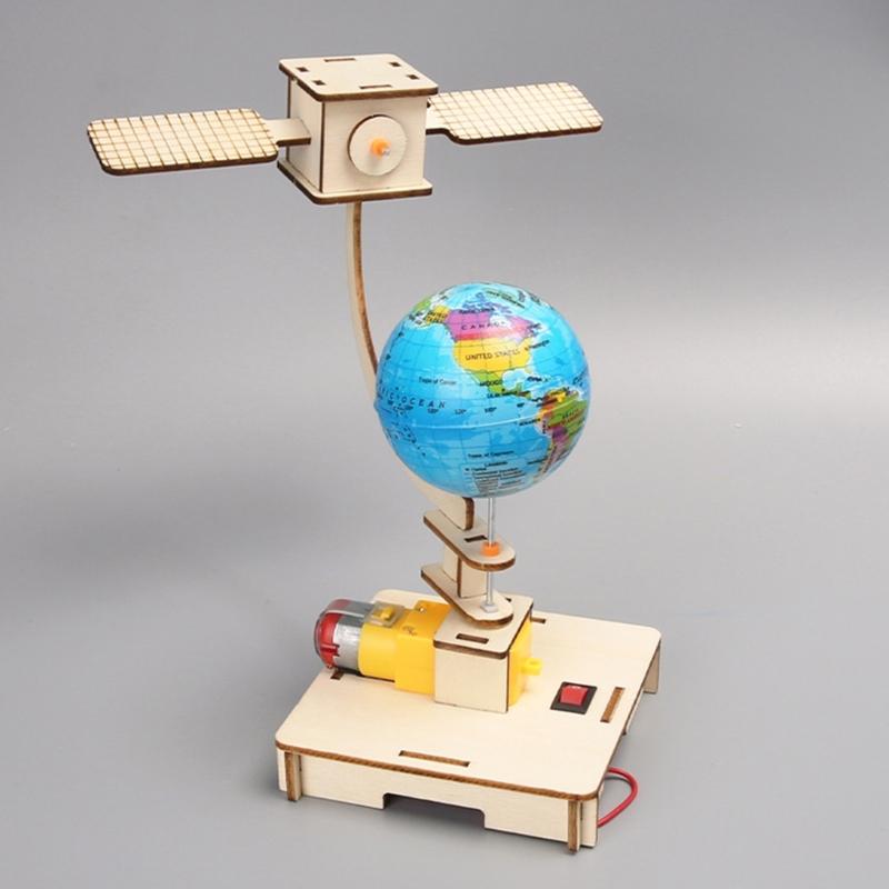 Science Experiment Kits Creative Science Project Kits Orbiting Satellite Model Funny Teaching Aids For Kids