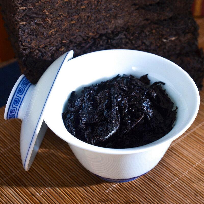 250 г приготовленный чай пуэр высокого качества ручной работы спелый чай пуэр кирпичный — фото 3